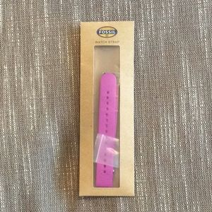 Fossil 18mm Purple Field Watch Strap